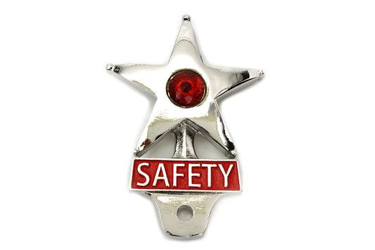 Safety License Plate Topper with Reflector(EA)
