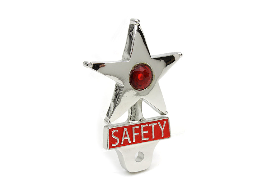 Safety License Plate Topper with Reflector(EA)