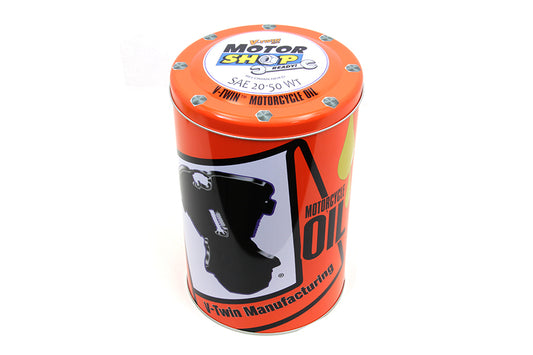 1.5 Gallon V-Twin Round Oil Can(EA)