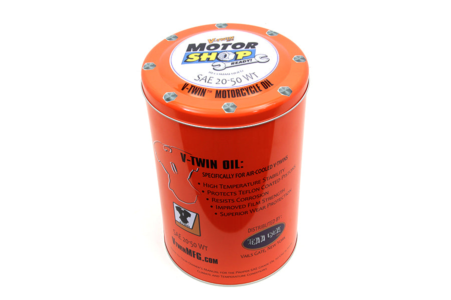 1.5 Gallon V-Twin Round Oil Can(EA)