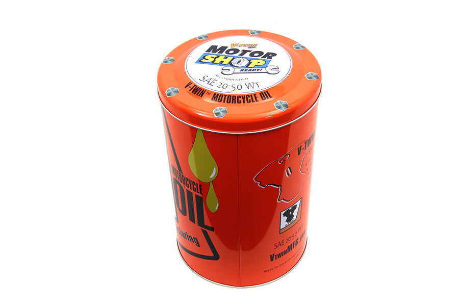 1.5 Gallon V-Twin Round Oil Can(EA)