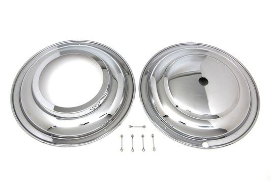 16  Front Wheel Cover Set Chrome(SET)