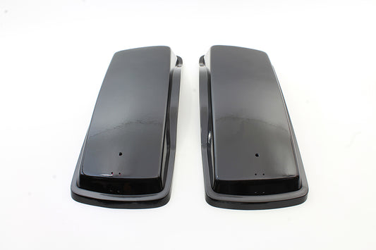 Saddlebag Lid Set Black(SET)