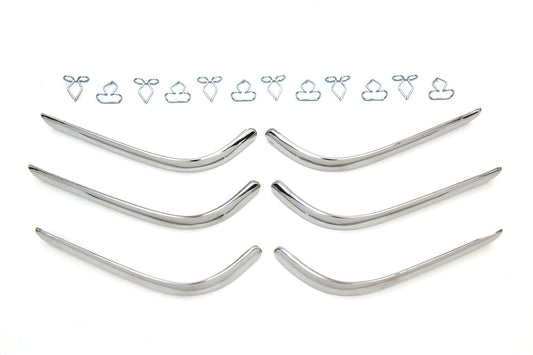 Replica Rear Fender Trim Set Sargent Stripe Style(SET)