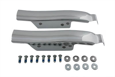 Saddlebag Rear Filler Strip Set Chrome(SET)