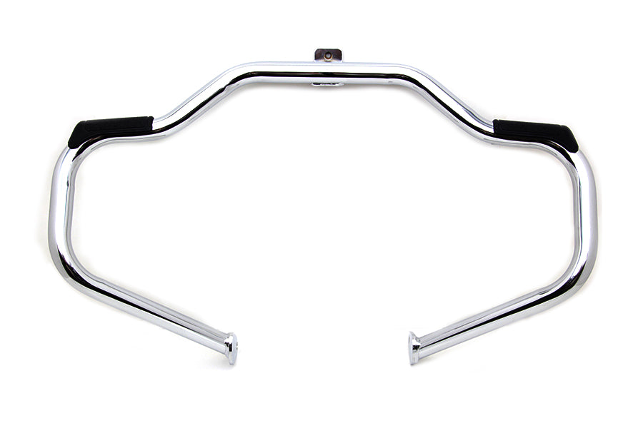 Chrome Front Engine Bar with Footpeg Pads(EA)