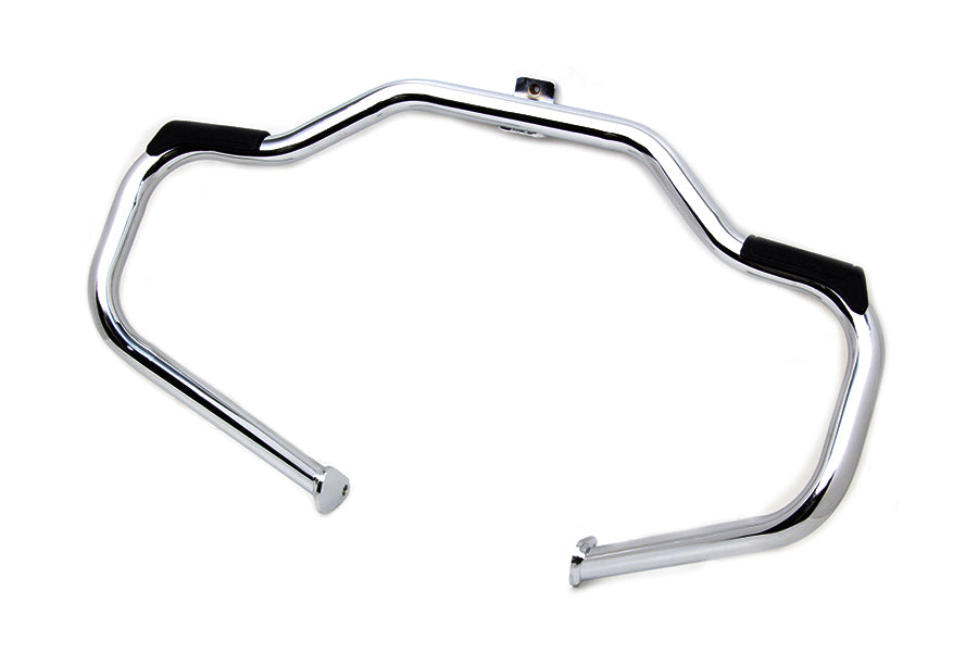 Chrome Front Engine Bar with Footpeg Pads(EA)