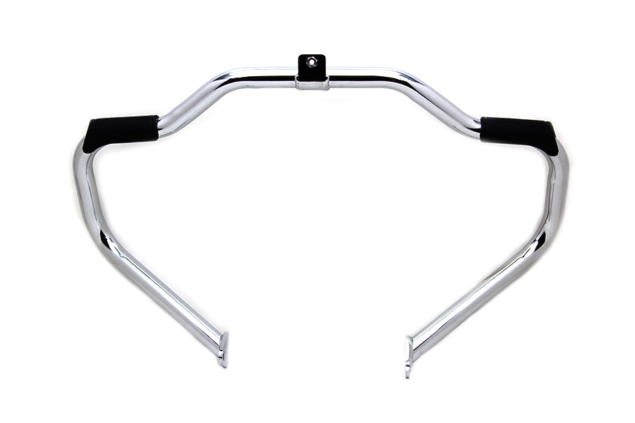 Chrome Front Engine Bar with Footpeg Pads(EA)