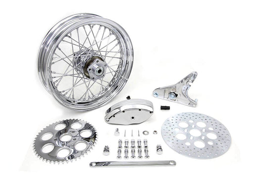 16  x 3.00  Rear Wheel Kit with Caliper Chrome(KIT)
