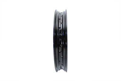 18  x 2.15  Rolled Edge Rim Black(EA)