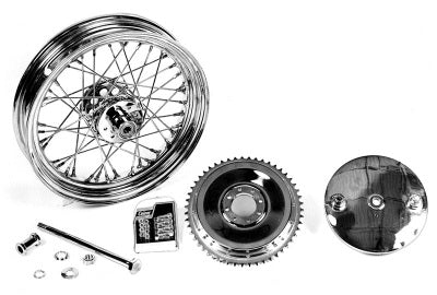 16  Wheel and Brake Drum Assembly Chrome(KIT)