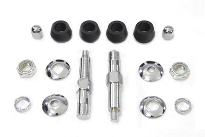 Chrome Lower Rear Shock Stud Kit(KIT)