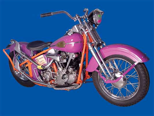 1941 Knucklehead Bobber Bike Kit Chrome(KIT)
