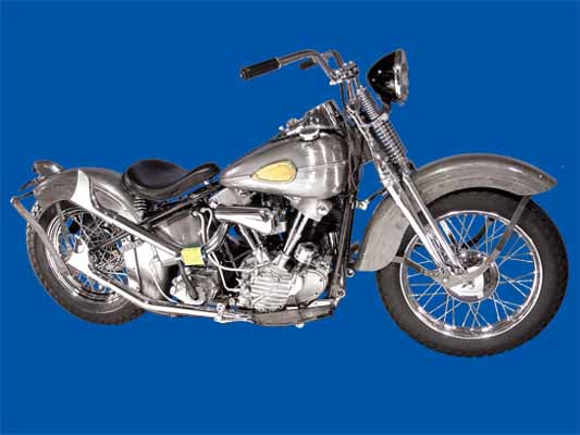 1941 Knucklehead Bobber Bike Kit Restoration Finish