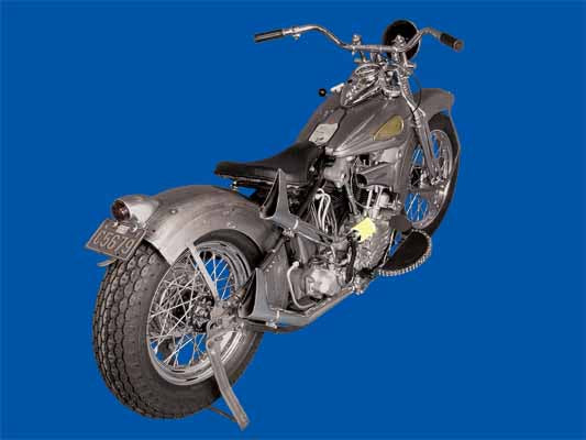 1941 Knucklehead Bobber Bike Kit Restoration Finish
