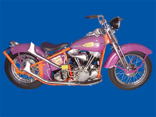 1941 Knucklehead Bobber Bike Kit Restoration Finish(KIT)