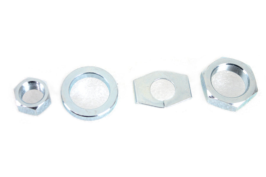 Zinc Rear Axle Nut and Lock Kit(KIT)