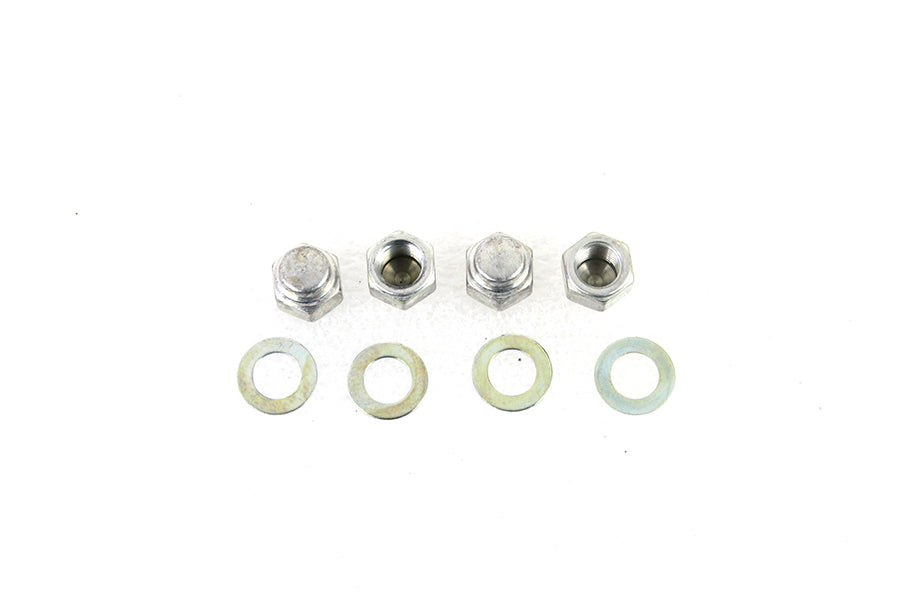 Rocker Shaft Cadmium End Cap Type Nuts with Washers(SET)