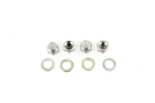 Rocker Shaft Cadmium End Cap Type Nuts with Washers(SET)