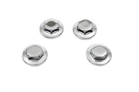 Rocker Shaft End Caps Chrome(SET)