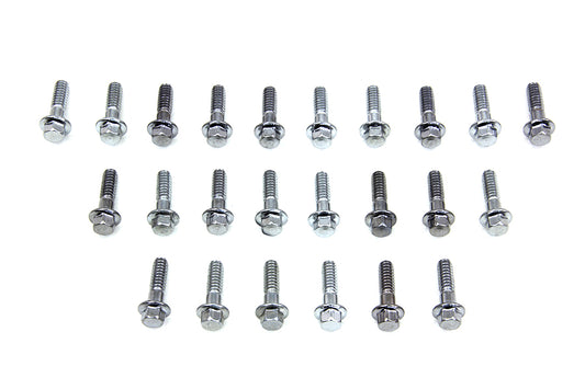 Rocker Box Valve Cover Screw Short Chrome(PK)