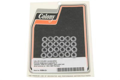 Rocker Box Valve Cover Washers Chrome(PK)